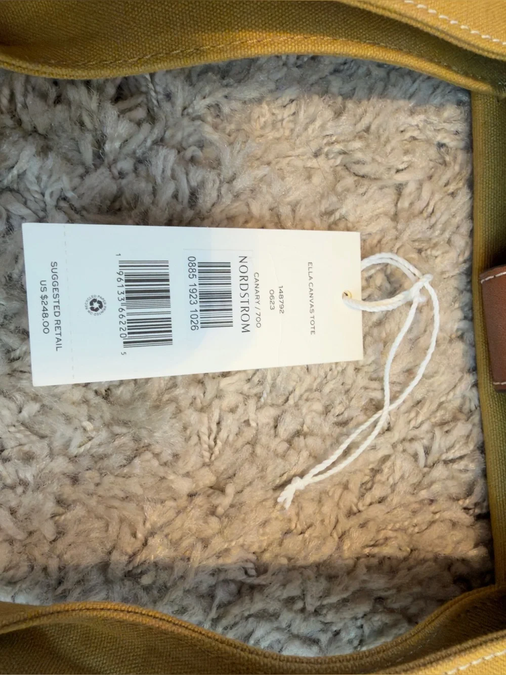TORY BURCH Ella Tote Canvas